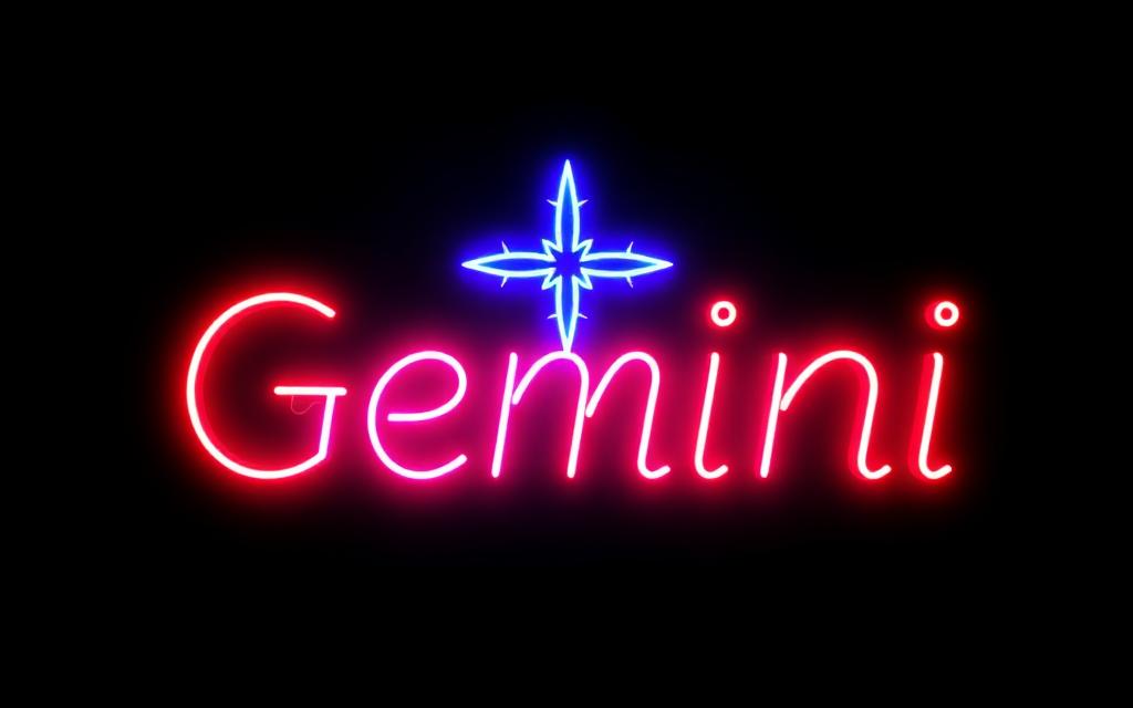 Portada neón de Gemini Pro (6 meses)
